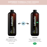Traitement brésilien professionnel à la kératine Protin de marque privée formule forte pour cheveux crépus