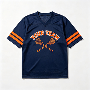 เสื้อทีมลาครอสผู้หญิงแบบสั่งทำพิเศษ ระบายอากาศได้ดี แห้งเร็ว เหมาะสำหรับทีมกีฬาโรงเรียนและชมรม - Product Image 4