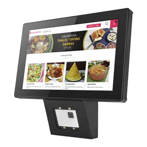 2024 Nieuw Ontwerp Oem Odm Supermarkt Qr Code Self-Service Touchscreen Pos 10 Inch Android Prijscontrole Met Barcode Lezer