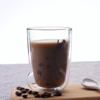 Gobelet en verre à double paroi au design unique en forme de bottes, verre à double paroi en forme de chaussures pour café, eau, lait