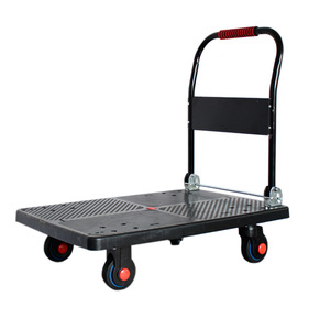 Carro de mano plegable de alta capacidad Coche 400kg Plataforma gruesa de carga Carro plegable