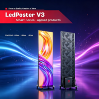 Écran LED Transtech Poster V3 P1.56, affichage haute fréquence de rafraîchissement, résolution 3840 384*1296, HDR10+, Adobe RGB 98%, utilisation en intérieur