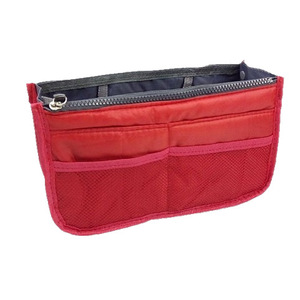 Reise-Einsatztaschen <span class=keywords><strong>Organizer</strong></span> Handtaschen-<span class=keywords><strong>Organizer</strong></span> Bonbonfarben Universelle Kosmetiktasche Doppelreißverschluss Aufbewahrungstasche für Kleinteile - Product Image 6