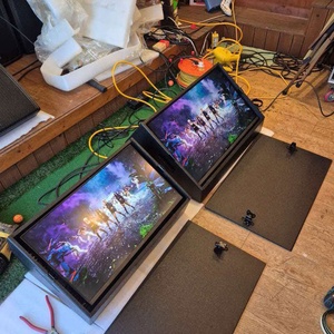Moniteur téléprompteur 32/27 pouces avec écran HD haute luminosité, style haut-parleur, <span class=keywords><strong>pour</strong></span> conférences et concerts - Product Image 1