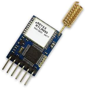 RYLR896 לורה מודול SX1276 UART 868MHz 915MHz אנטנת לפקודה FCC NCC - Product Image 1
