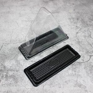 Emballage de pâtisserie triangulaire Boîte à gâteau italienne <span class=keywords><strong>Montagne</strong></span> enneigée, Boîte à mousse aux œufs de <span class=keywords><strong>la</strong></span> Forêt-Noire de Vienne Boîte à chocolat - Product Image 6