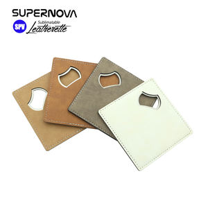 Ouvre-bouteille de bière personnalisé avec logo, en acier inoxydable, ouvre-bouteille en métal par sublimation - Product Image 1