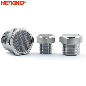 Спеченный клапан контроля скорости воздушного потока из нержавеющей стали воздушный глушитель Пневматический фильтр - Product Image 1