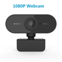 Kamera Web Mini 2020 P/2K 1080, Kamera Web PC USB untuk Konferensi Video, Perekaman, dan Streaming
