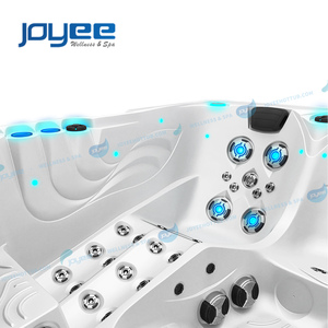 JOYEE Chine Spa Jacuzzis pour 5 Personnes Whirlpool Therapy Importé Acrylique Balboa Système <span class=keywords><strong>Nordique</strong></span> Isoler Extérieur Spa <span class=keywords><strong>Bain</strong></span> <span class=keywords><strong>à</strong></span> <span class=keywords><strong>Remous</strong></span> - Product Image 3
