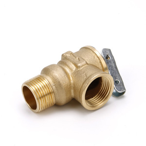 Válvula de seguridad de latón roscado de 3/4 pulgadas para alivio de presión de agua, para montaje vertical en cocina doméstica - Product Image 4