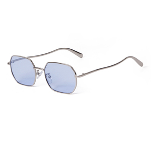 ADE WU STY9650A, Nuevas <span class=keywords><strong>Gafas</strong></span> de Sol Poligonales para Hombre y Mujer, Montura Metálica, <span class=keywords><strong>Gafas</strong></span> de Sol Modernas y Clásicas, Protección UV400 - Product Image 6