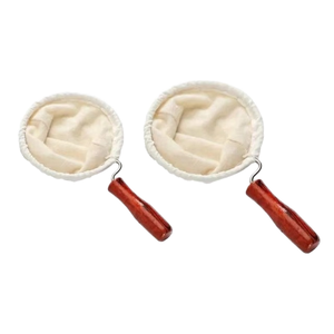 Passoire à thé réutilisable en tissu flanelle avec poignée en bois pour latte art - Pot en maille - Product Image 1