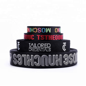 Tùy Chỉnh 1.5 Inch Nylon Heavy Duty Bông Polyester Webbing Jacquard Nylon Đàn Hồi Webbing - Product Image 4