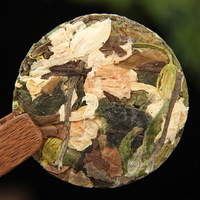 Thé blanc portable du Yunnan, issu d'arbres anciens, parfumé au jasmin, mini-pains de thé apaisants