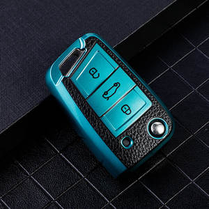 <span class=keywords><strong>Protection</strong></span> de <span class=keywords><strong>clé</strong></span> de voiture en TPU pour VW Golf 7 MK7 Tiguan MK2 SEAT Ateca Leon FR 2 Ibiza Skoda Octavia A7 - Product Image 3