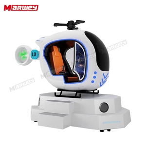 Trung tâm trò chơi thương mại buồng lái 9D VR Máy bay trực thăng mô phỏng chuyến bay thiết bị thực tế ảo VR công viên giải trí trò chơi máy - Product Image 4