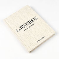 Carnet de notes scolaire personnalisable en tissu, planificateur bon marché, impression de livres à couverture rigide format A4/A5/A6