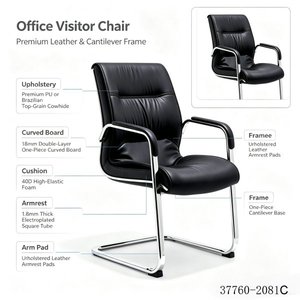 Modern Design PU Leather <b>Chair</b> 37760-2080B - Product Image 4