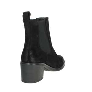 Stivaletti da Donna Cinzia Soft CI2031 in Camoscio Nero con Tacco a Blocco - Product Image 2