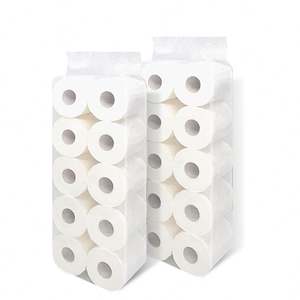 Manufacturer Custom 2/3ply Virgin Wood Pulp Soft Standard <b>Roll</b> Printed Wholesale Toilet Tissue Hygiene <b>Paper</b> - Product Image 1