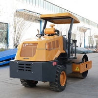 Compacteur de sol professionnel YSW206A de 6 tonnes pour projets industriels et d'infrastructure