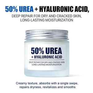 Crema de Urea con Ácido Hialurónico Personalizada de Marca Privada, Crema de Urea para Pies, Crema de Urea con Ácido Salicílico, Cuidado de la Piel, Hidratante - Product Image 5