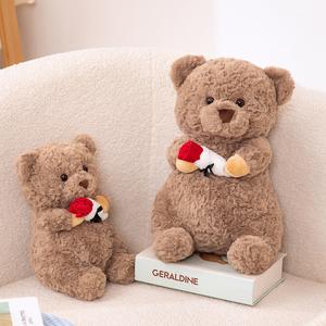 Orsacchiotto di Peluche Ricamato per Alleviare lo Stress, Regalo di Compleanno, Orsetto di Peluche all'Ingrosso - Product Image 4