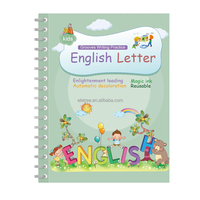 Enfant en bas âge enfants apprentissage éducatif livre de dessin magique enfants apprentissage traçage livres ensemble avec stylo