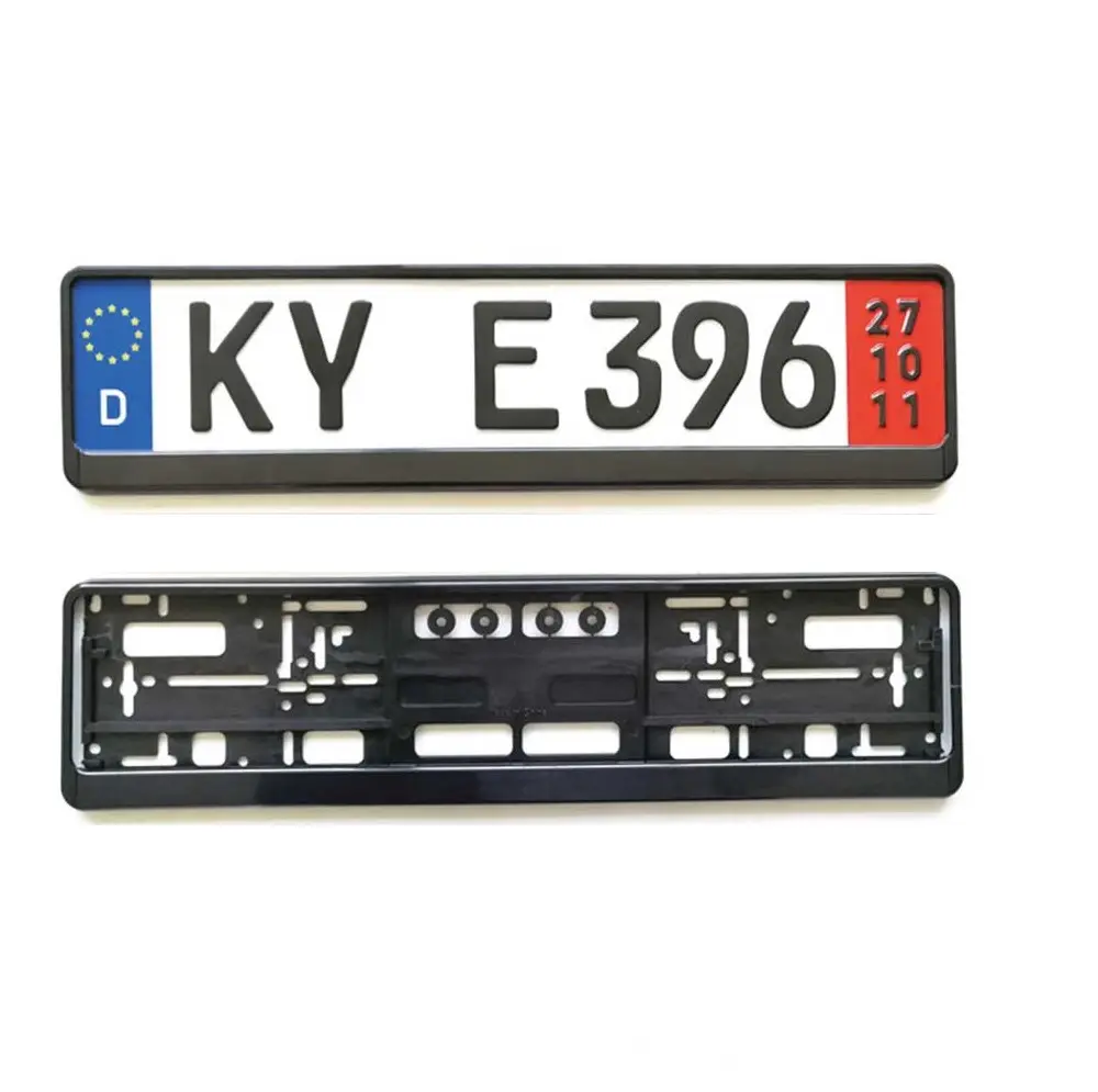 car registration number license plate holder/frame