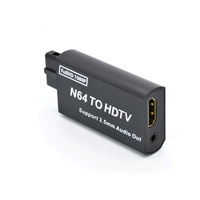 Convertisseur N64 vers HD, console de jeu HD 1080P, adaptateur NGC vers HDTV, plug and play pour SNES avec sortie audio 3,5 mm