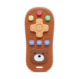 รีโมทคอนโทรลหมีน้อย, ไม้กัดฟัน, ไม้กัดฟันสำหรับเด็ก, กาวกัดฟัน, ทารกสามารถต้มอาหารน้ำได้, ของเล่นซิลิโคน - Product Image 6