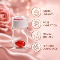 1 capsule/bouteille – Formule à l'huile de rose pour le plaisir féminin, stimulation du plaisir, resserrement vaginal, lubrifiant pour peaux sensibles