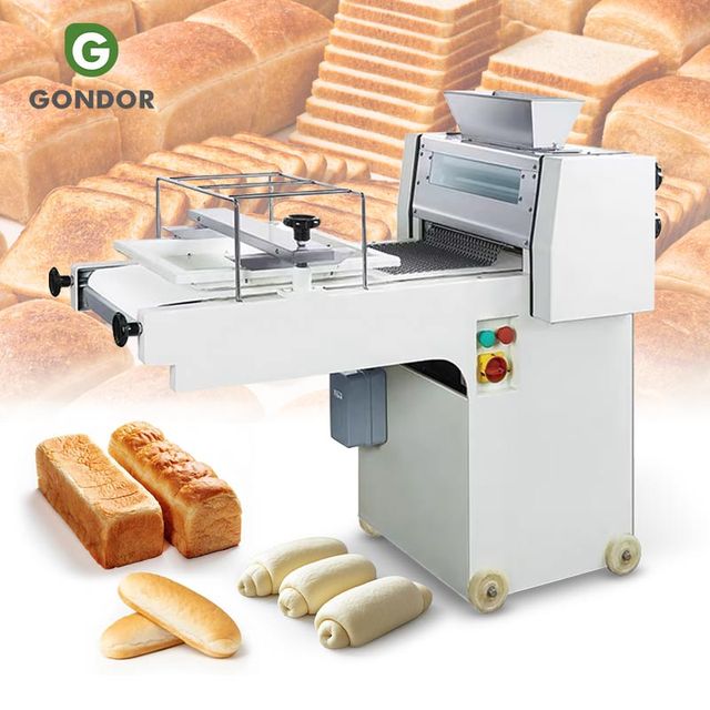Dough Rolling Bakery Small Electric Bread Baguette Shaper Toast Make Equipment Moulder Forming Machine