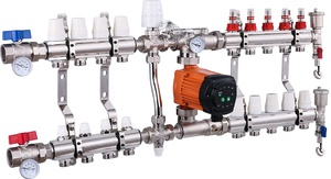 SUNFLY centrale impianto di <span class=keywords><strong>riscaldamento</strong></span> acqua miscela pompa gruppo valvola facile installazione <span class=keywords><strong>pavimento</strong></span> collettore di <span class=keywords><strong>riscaldamento</strong></span> gruppo pompa di miscelazione - Product Image 3