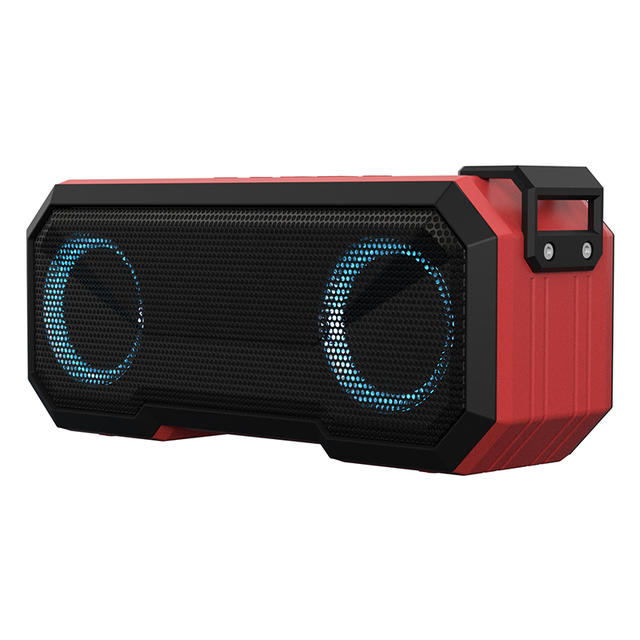 High Quality Portable for Bt Wireless Speakers Waterproof Outdoor Audio Top with RGB LED Lighting Battery-Powered