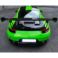 Alerón Trasero de Fibra de Carbono para Modificación de Automóviles 911 2014-2019, Actualización GT2RS, Decoración de Alerón Trasero, Kit de Carrocería 991
