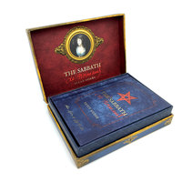 Boîte personnalisée de jeu de cartes oracle, avec impression de mots, pont de tarot, meilleure vente