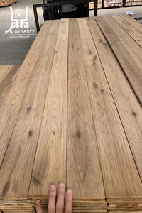 Hot Bán Biểu Tượng Tùy Chỉnh Kích Thước Thiết Kế Hiện Đại Rắn Gỗ Sồi Sàn Ngoài Trời Nhiệt Sửa Đổi Gỗ Cứng Sàn Formaldehyde Miễn Phí - Product Image 4