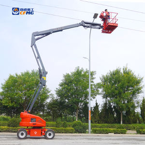 CFMG 16m/230kg Self-propelled Boom <span class=keywords><strong>Lift</strong></span> Cherry Picker langit listrik manlift artikulasi Boom <span class=keywords><strong>Lift</strong></span> untuk pekerjaan udara Platform - Product Image 2