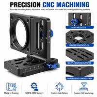 Support de caméra en aluminium CNC de précision sur mesure pour caméras industrielles de vision par ordinateur et équipements d'automatisation