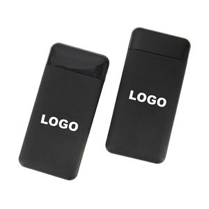 Design Corporate Promotional Gift Cheap Custom logo High Capacity Fast Charging Usb Power Bank 10000mah with Light