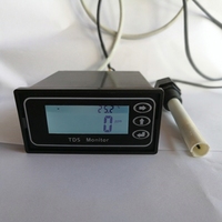 Moniteur de conductivité industrielle certifié CE ISO9001 RoHS ROC CCT 3320V avec conversion automatique TDS ATC, isolé, 4-20mA, relais unique 96