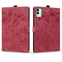 Offre Spéciale fleurs impression PU cuir Flip housse de protection avec porte-carte portefeuille tablette étui pour Tecno Megapad 11 "étuis