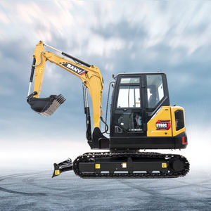 Nieuwe Voorwaarde Voor Sany Sy60c 6 Ton Hydraulische Crawler Mini <span class=keywords><strong>Backhoe</strong></span> Loader Isuzu Motor 1 Jaar Garantie Voor Graafmachine Markt China - Product Image 4
