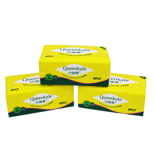 Paquete grande, paquete económico, tejido facial grueso de 4 capas, 100% pulpa de madera virgen, venta al por mayor - Product Image 4