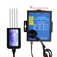 Sonde de sol numérique intelligente pour l'agriculture : humidité, température, conductivité électrique (EC), salinité – Capteur intelligent connecté au téléphone portable pour tester le sol