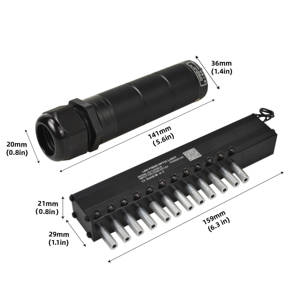 6W RGBW Smart APP Controlled Starry <b>Sky</b> Light Kit with 3W 12-Hole LED Fiber Optic Meteor Effect Light Kit - Product Image 5