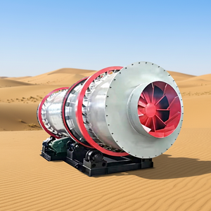 Séchoir rotatif compact pour copeaux de bois et biomasses, capacité de 1t, 2t, 3t par heure - Product Image 1