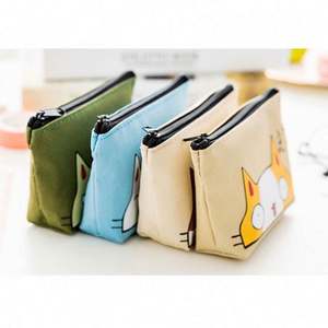 กระเป๋าใส่เหรียญการ์ตูนน่ารักสำหรับผู้หญิง กระเป๋าใส่เงินแบบอ็อกซ์ฟอร์ด ขายส่ง - Product Image 6